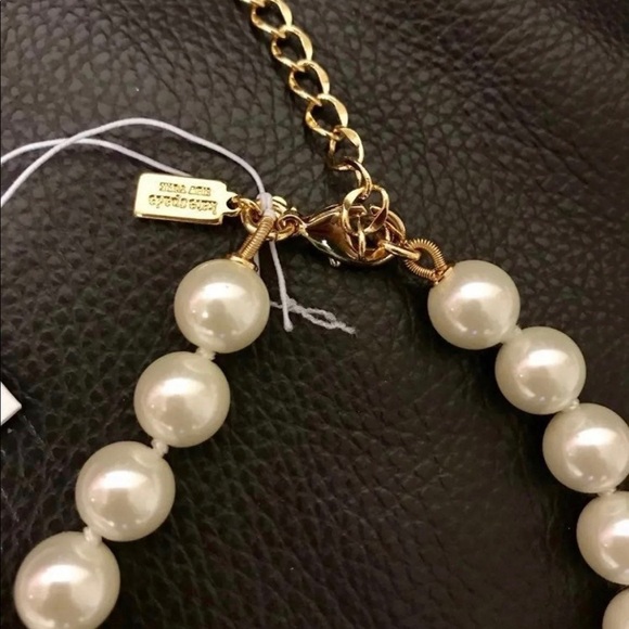 Kate Spade Lady Marmalade Pearl Short Necklace - Picture 3 of 3